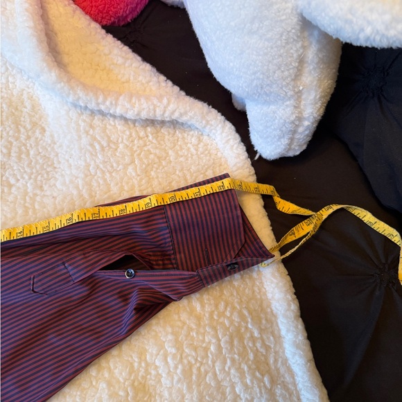 Dan Roma custom made Italian Striped Shirt XXL - Picture 7 of 7